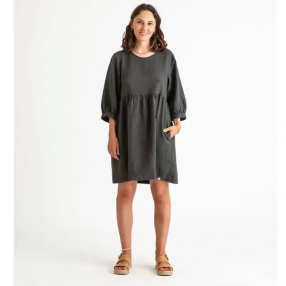 Linen day dress from Matona, M - Picture 6 of 12